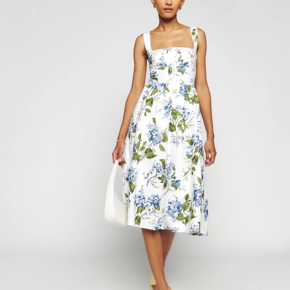 Tagliatelle Linen Dress Size 14